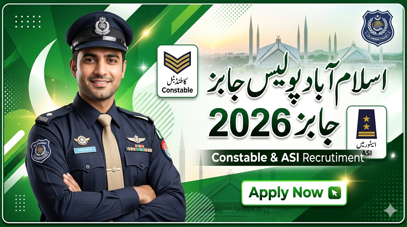 Islamabad Police Jobs 2026