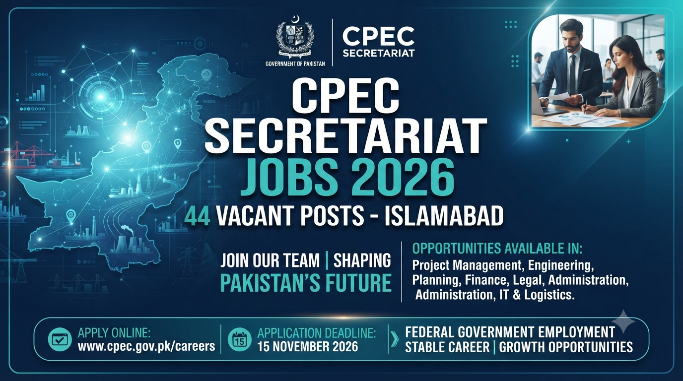 CPEC Secretariat Jobs 2026