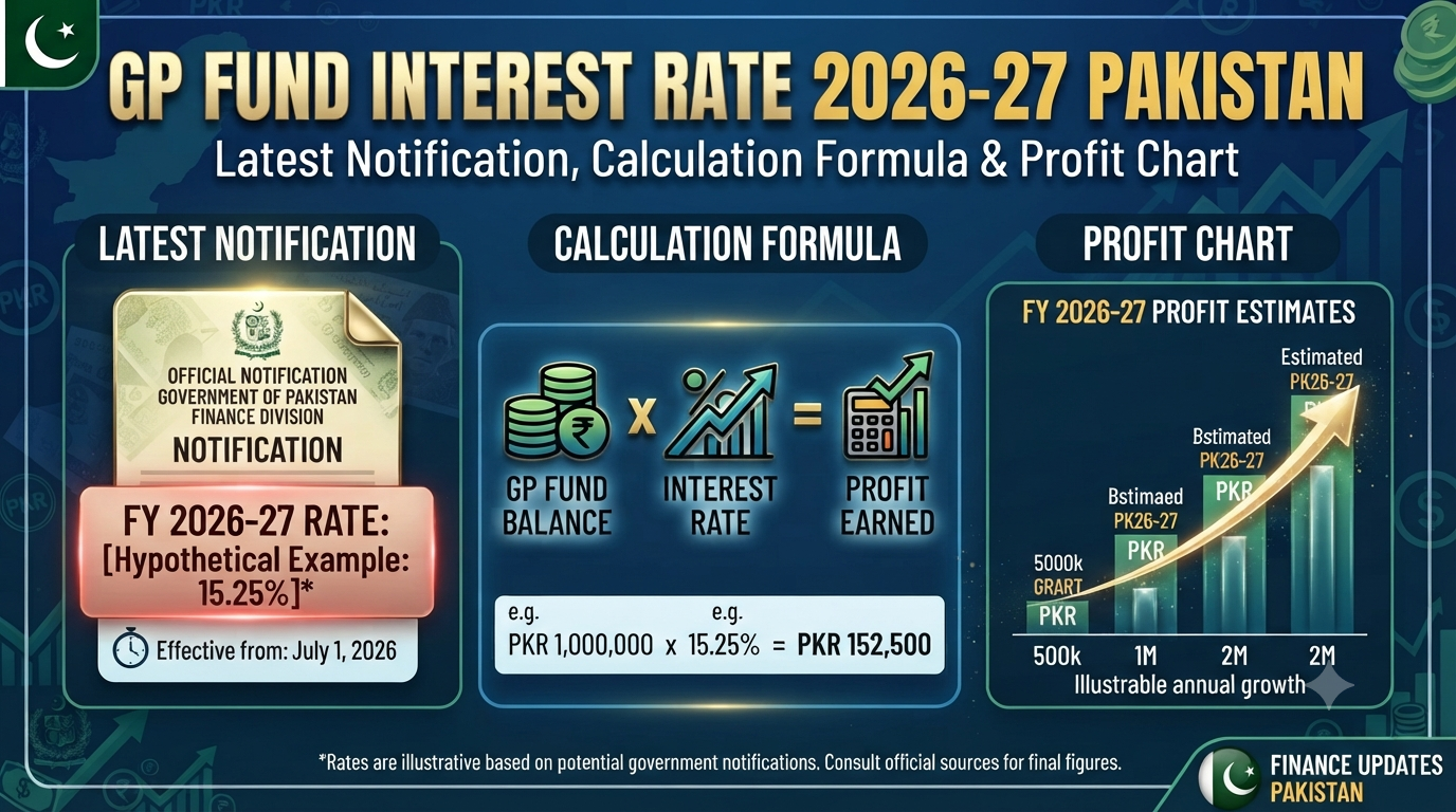 GP Fund Interest Rate 2026-27