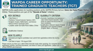 WAPDA Jobs Chitral 2026